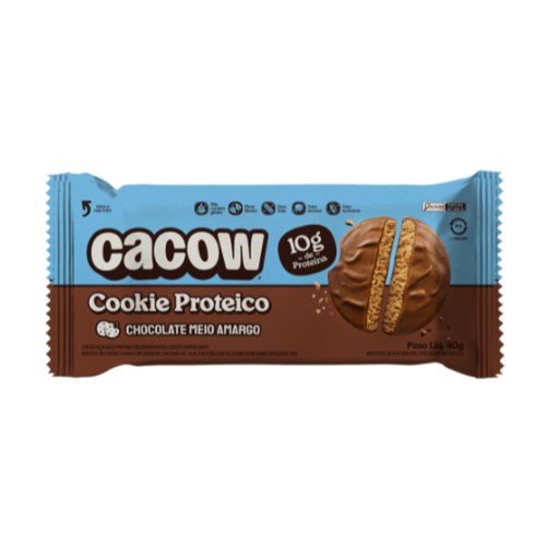 COOKIES VEGAN PROTEICO CACOW 40G