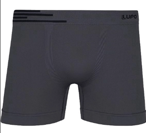 Cueca Lupo Boxer 1un Cinza/Gg