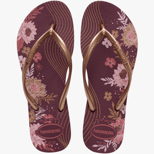 Chinelo Terra Roxa Slim Organic Havaianas n° 39/40