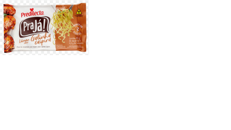 Macarrao-Instantaneo-Lamen-com-Tempero-de-Galinha-Caipira-Predilecta-Pra-Ja--Pacote-743g-Sendo-70g-de-Macarrao-e-43g-de-Tempero