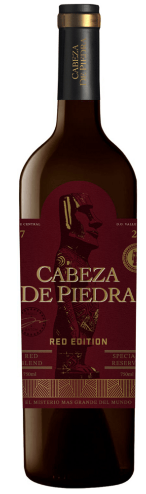 VINHO-CHILENO-TINTO-CABEZA-DE-PIEDRA-RESERVA-RED-EDITION-BLEND-GARRAFA-750ML