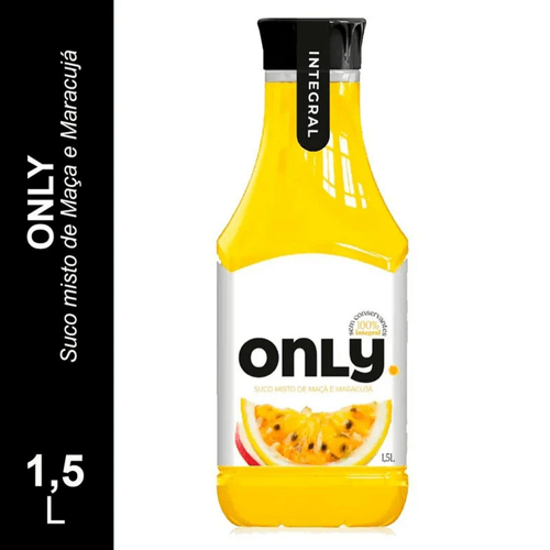 SUCO MISTO ONLY MARACUJA/MACA1,5L