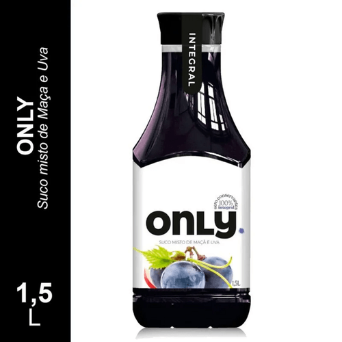 SUCO MISTO ONLY UVA/MACA1,5L