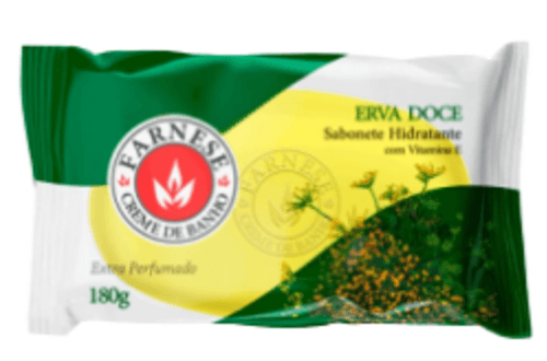 SABONETE FARNESE ERVA DOCE E HORTELA 180G
