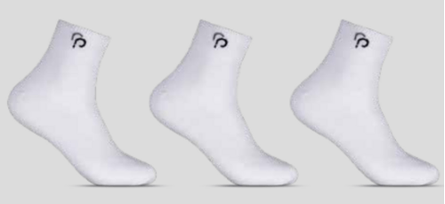 MEIA CONFORT CANO CURTO 3UN 33/38 FEM BCA