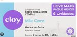 PACK-SABONETE--HIDRATANTE-VEGETAL-MILK-CARE-CLOY-CAIXA-6-UNIDADES-80G