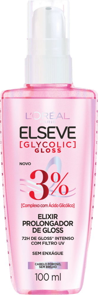 Serum-Prolongador-de-Brilho-Capilar-Elseve-Glycolic-Gloss-100ml