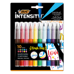 Kit-Caneta-Hidrografica-Bic-Intensity-Pincel-com-10-Cores