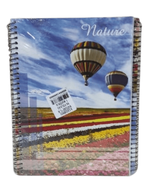 Caderno Espiral Universitário Capa Dura Nature Sortida Máxima Cadernos Com 96 Folhas