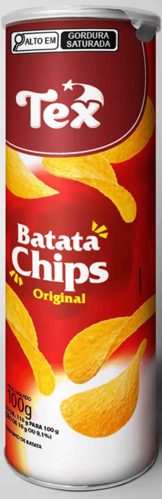 Batata Tex Tubo 100g Original