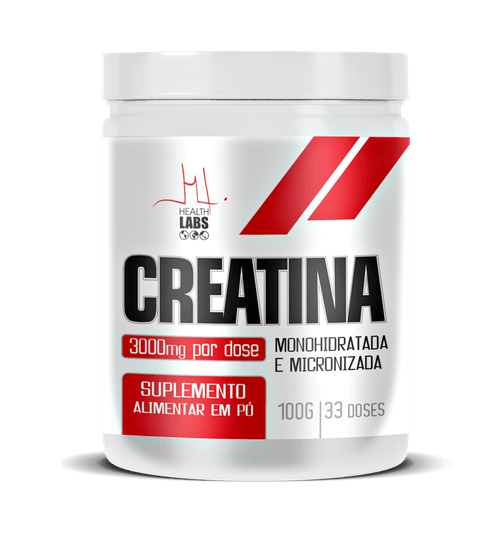 Suplem Creatina Health 100g-Pt Monohidratada E Mic