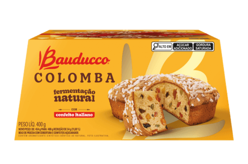 Colomba De Frutas Cristalizadas Bauducco 400g