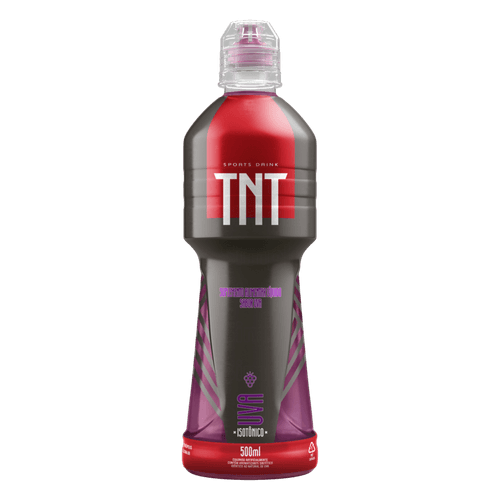 Suplemento Alimentar de Carboidratos e Eletrólitos Líquido Uva TNT Garrafa 500ml