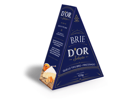 QUEIJO BRIE D'OR 125G-CX