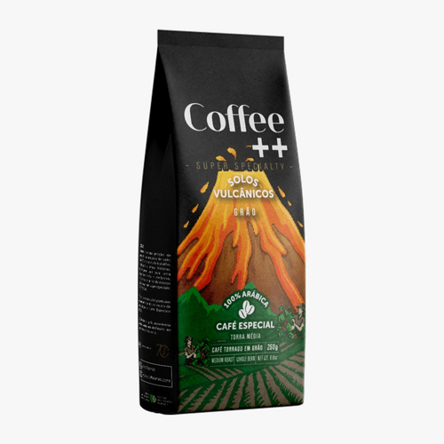 CAFE SOLOS VULCANICOS COFFEE++ GRÃOS TORRADOS 250G