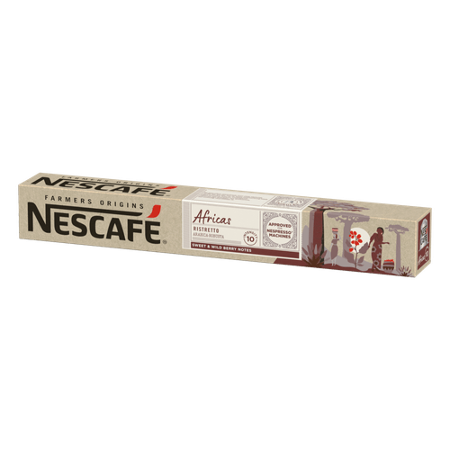 Café NESCAFE Farmer Origins AFRICAS 10 Cápsulas 55g