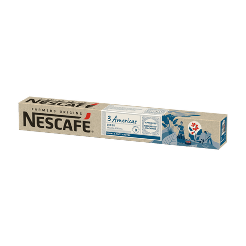 Café NESCAFÉ Farmer Origins 3 AMERICAS 10 Cápsulas 54g