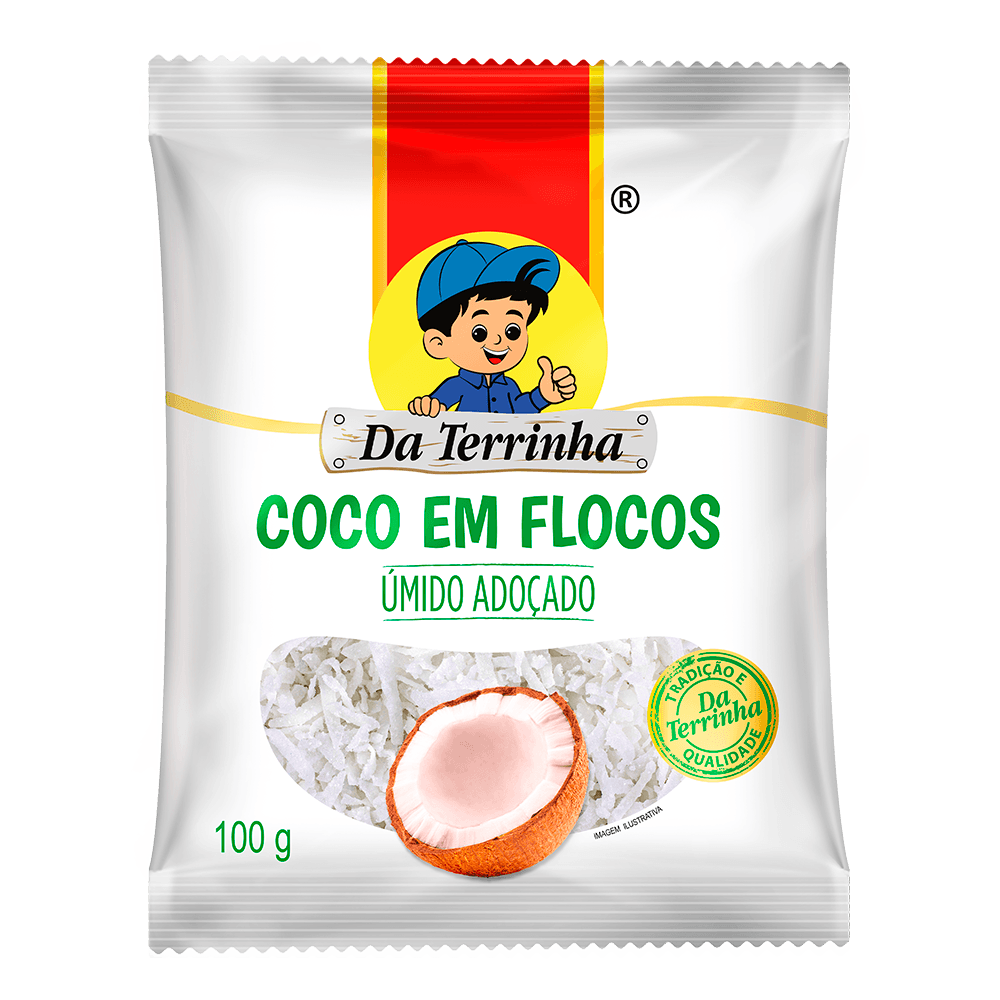 Coco em Flocos Da Terrinha 100g