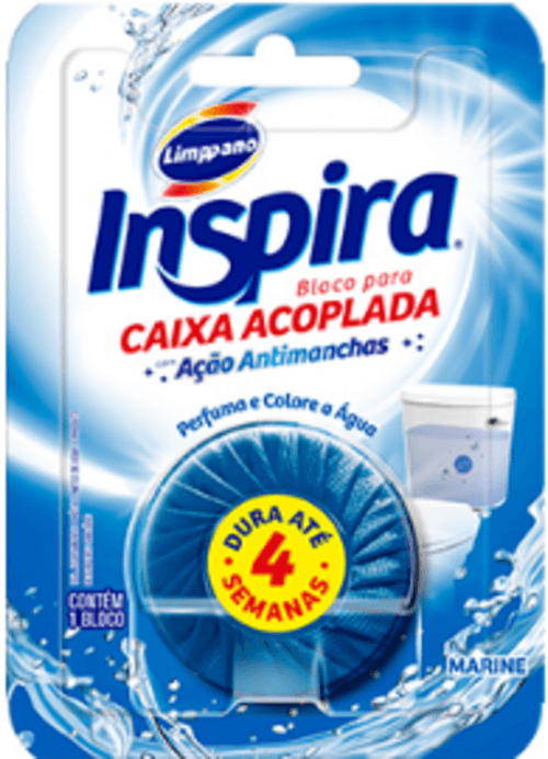 Detergente Sanitário Bloco para Caixa Acoplada Marine Inspira
