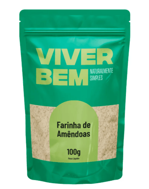 FARINHA DE AMENDOA VIVER BEM 100G