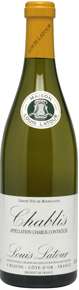 VINHO FRANCES LOUIS LATOUR CHABLIS BRANCO GARRAFA 750ML