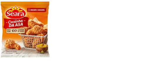 Coxinha da Asa Tradicional Empanado Crocante Seara 400g