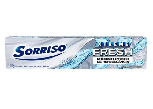 Gel Dental Xtra Forte Sorriso Xtreme Fresh Caixa 120g