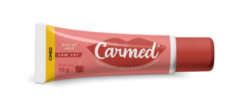 HIDRATANTE LABIAL CARMED 10 GRAMAS MAÇA DO AMOR
