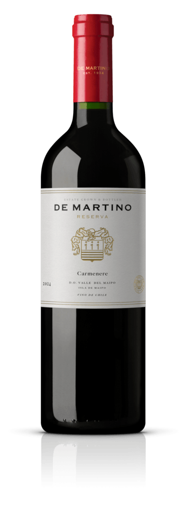 VINHO CHILENO DE MARTINO ESCUDO RESERVA CARMENERE 750ML TT