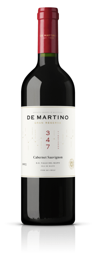 VINHO CHILENO DE MARTINO 347 GRAN RESERVA  CABERNET SAUVIGNON