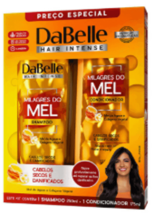 KIT DABELLE SH 250ML+CO 175ML MILAGRES DO MEL