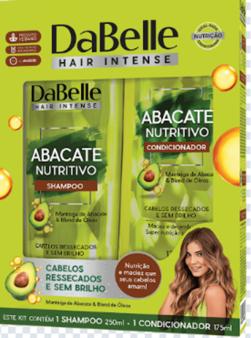 KIT DABELLE SH 250ML+CO 175ML ABACATE NUTRITIVO