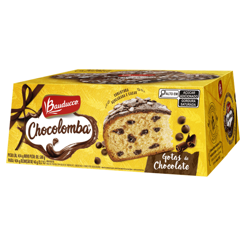 Bolo-de-Pascoa-com-Gotas-de-Chocolate-Cobertura-Cacau-e-Confeitos-Acucarados-Bauducco-Chocolomba-Caixa-454g