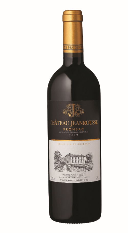 Vinho Francês Château Jeanrousse Bourdeaux AOC Fronsac 750ml
