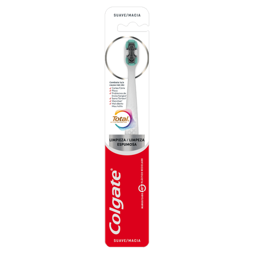 ESCOVA DENTAL COLGATE TOTAL FOAMING CLEAN SOFT 2UN
