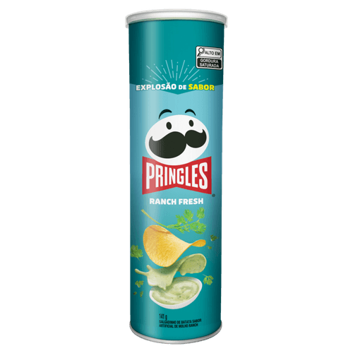 BATATA PRINGLES 141G-TB RANCH FRESH