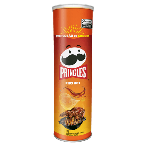 BATATA PRINGLES 141G-TB RIBS HOT
