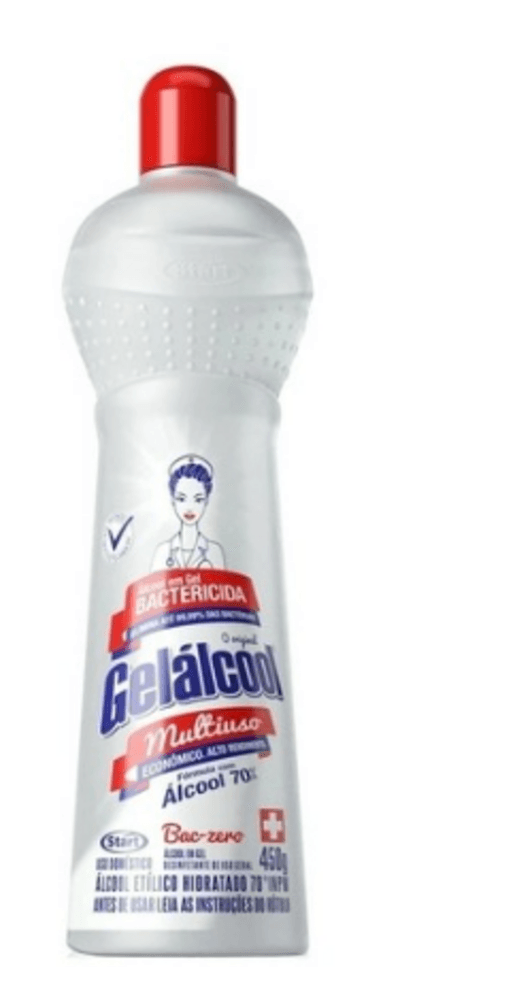 ALCOOL EM GEL 70% GELALCOOL 500G