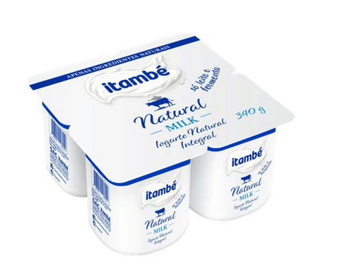 IOGURTE ITAMBE BDJ 340G NAT MILK INTEGRAL