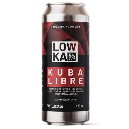 Beb Alc Kombucha Lowka 473ml Kuba Libre