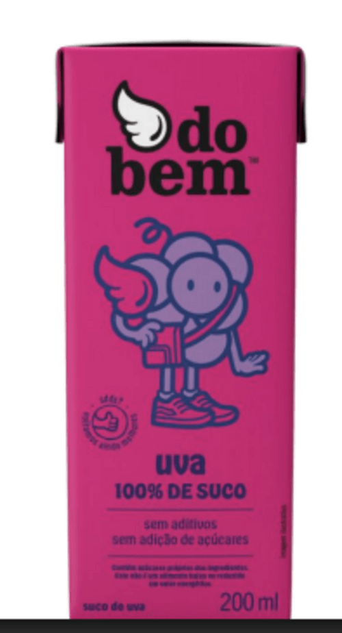 SUCO DO BEM 200ML- UVA