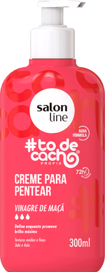 Creme-Para-Pentear-Salon-Line--todecacho-Vinagre-de-Maca-com-300ml