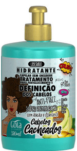 Creme-Para-Pentear-Gota-Dourada-Cabelos-Cacheados-320ml