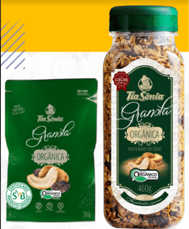Granola-Organica-Tia-Sonia-Pacote-200-g