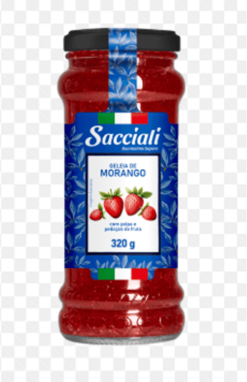 GELEIA SACCIALI PREMIUM 320G - MORANGO