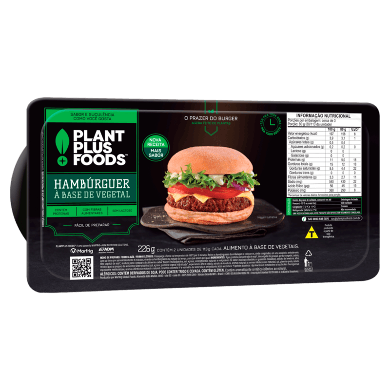 HAMB-VEG-PLANTPLUS-226G