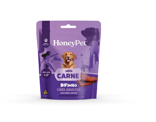 BIFINHO HONEY PET  P/ CÃES ADULTO CARNE  40G