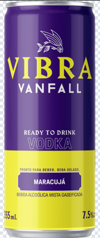 BEB MISTA DRINK VANFALL 355ML-LT VIBRA MARACUJA