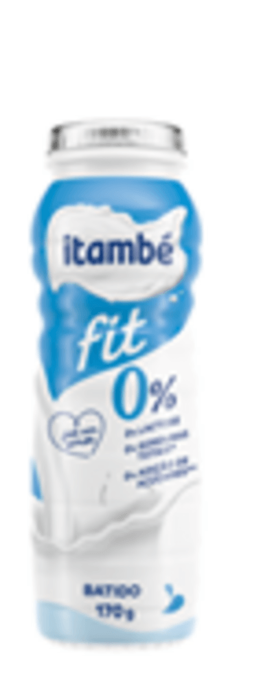 Iogurte Líquido Fit Zero Lactose Batido Itambé 170g