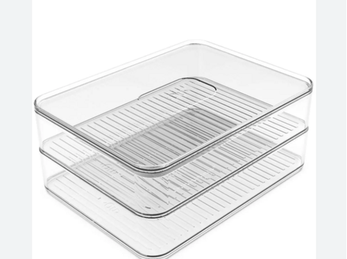 ORGANIZADOR PORTA FRIOS CLEAR DUPLO <OU>